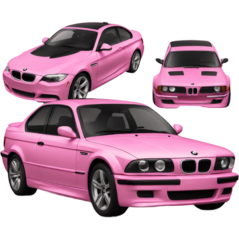 Pink BMW emoji