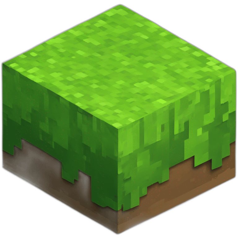 minecraft grass block emoji