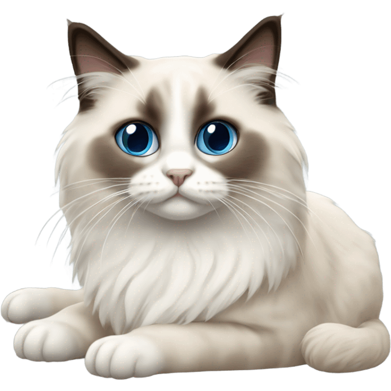 Ragdoll cat emoji