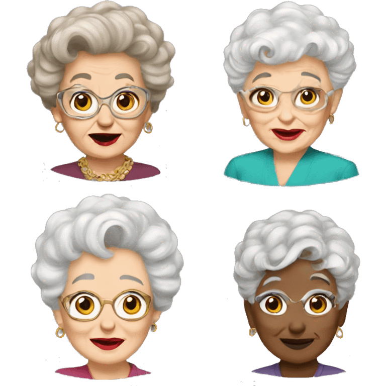 Golden girls emoji