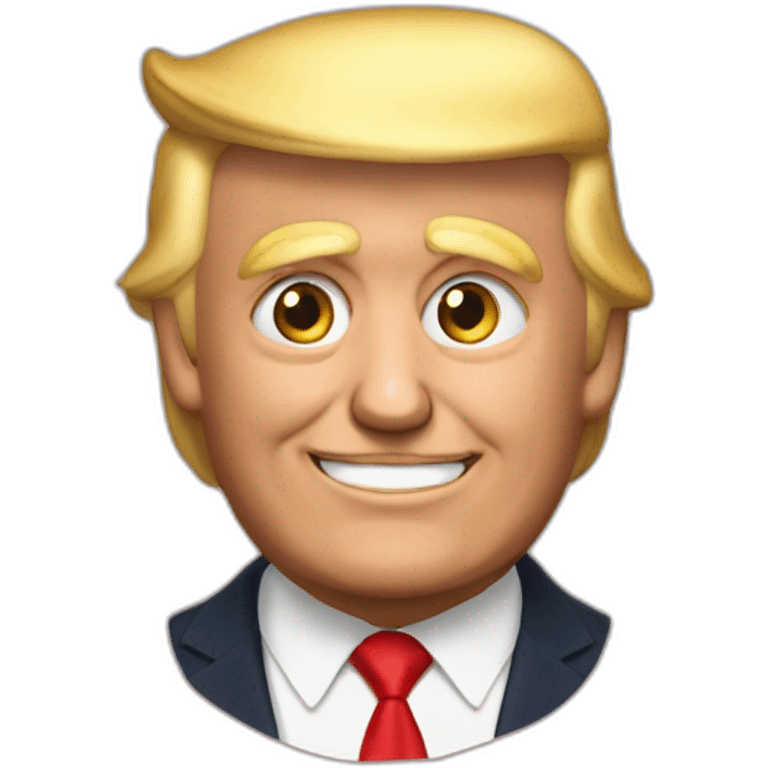 Trump urfin jus emoji