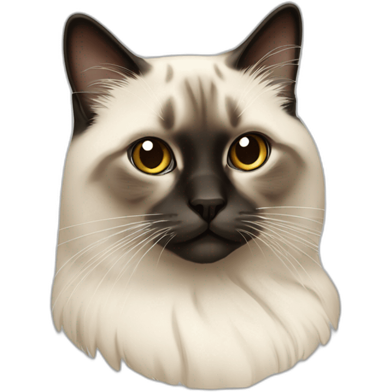 birman cat emoji