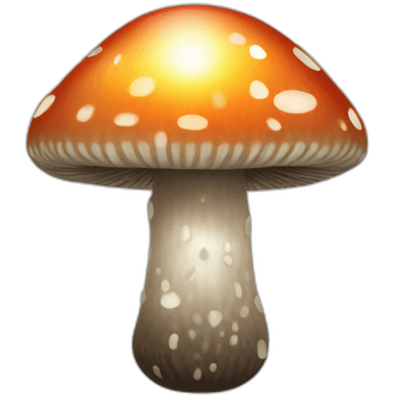 disco ball mushroom emoji