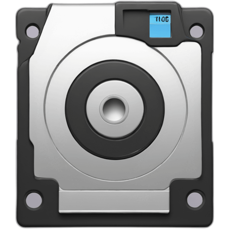 floppy disk pumping iron emoji