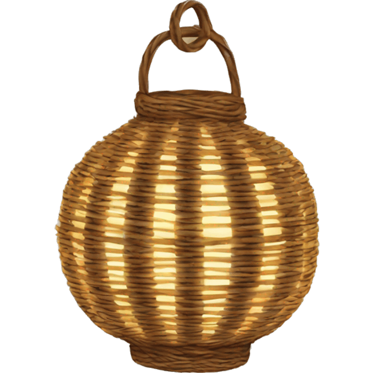 Wicker lights emoji