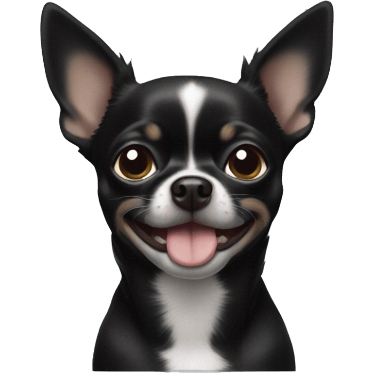 Black chihuahua emoji