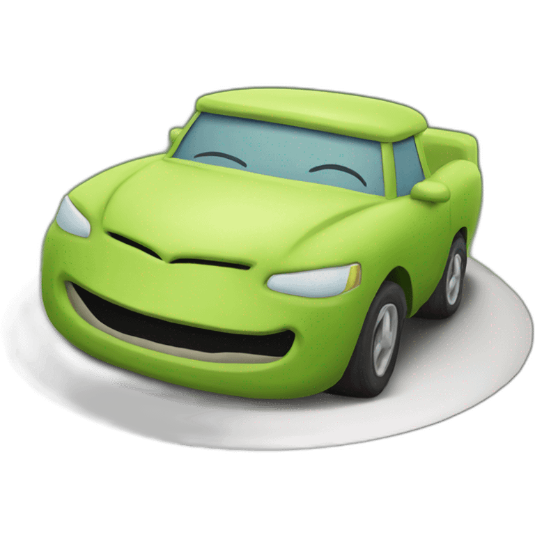 shrek car make cake emoji