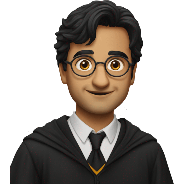 Ajit pathak as harry potter emoji