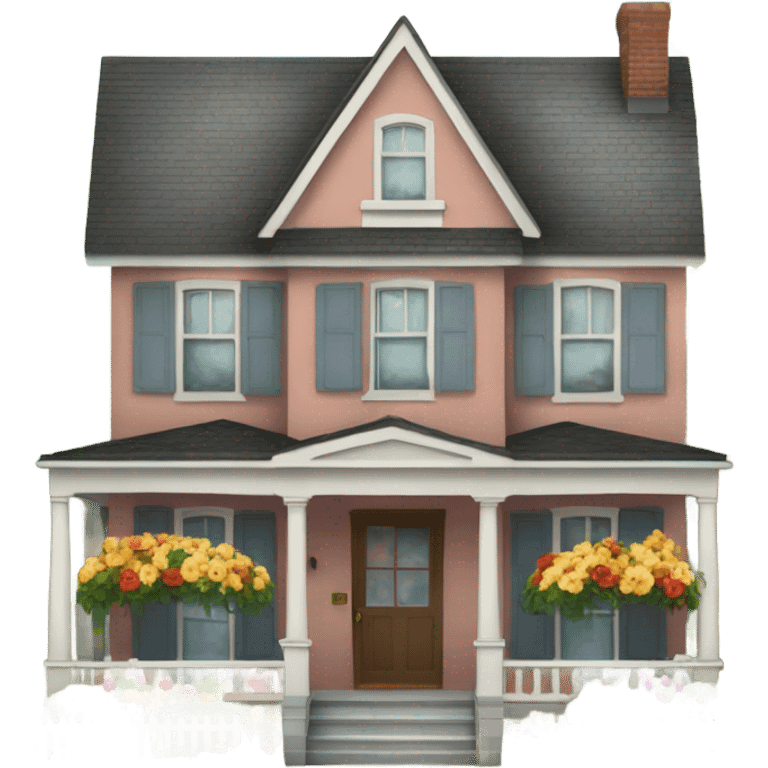 Pretty house emoji