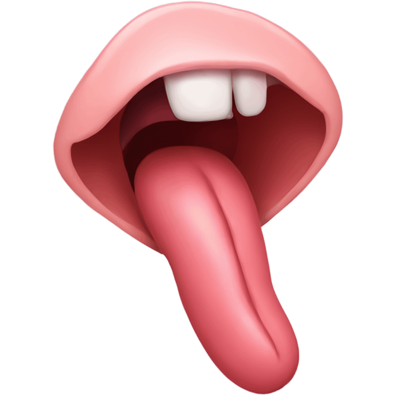 a tongue emoji