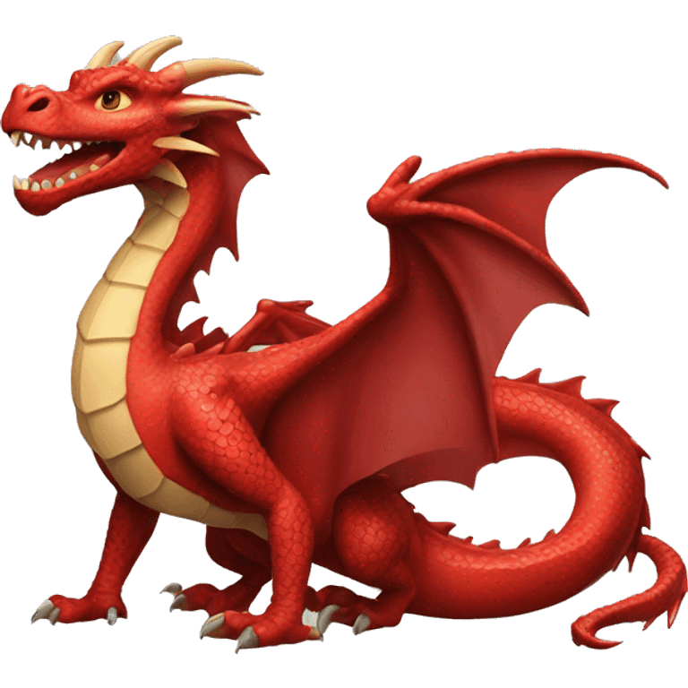 Dragon rouge emoji