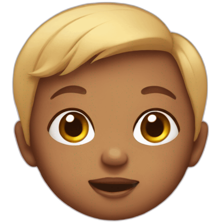 Cute baby emoji