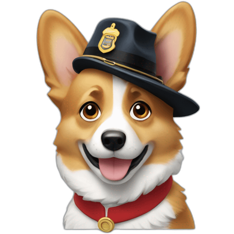 corgi stationmaster emoji