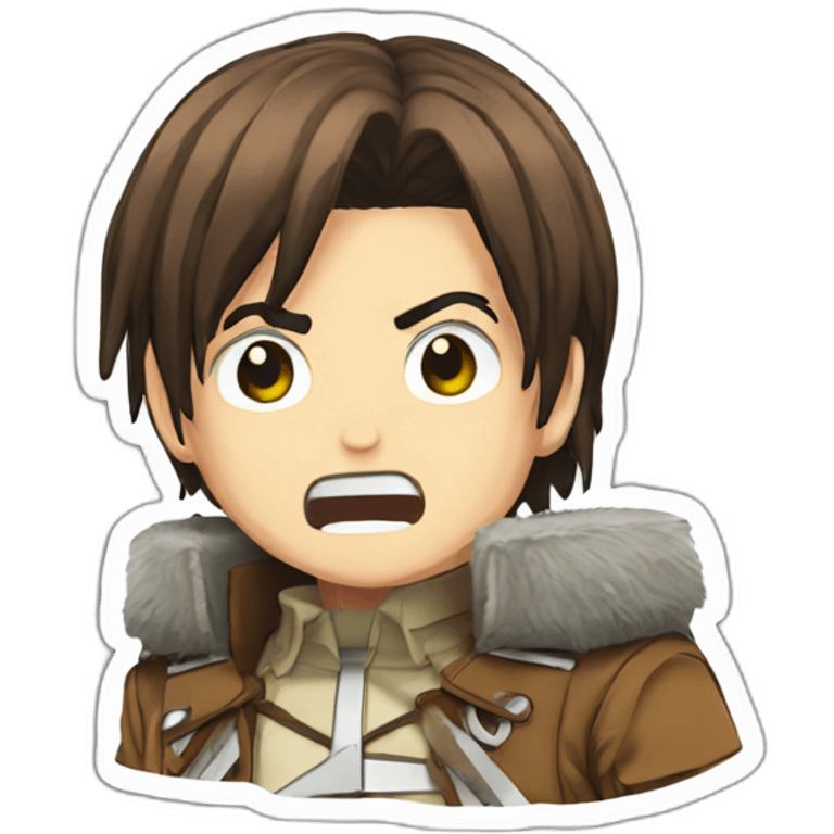 attack titan sticker emoji