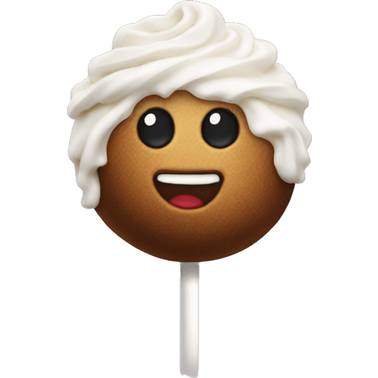 Cake pop emoji