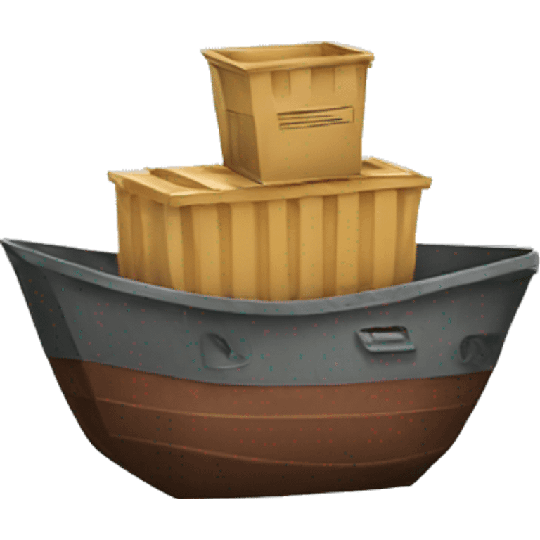 trash ship emoji