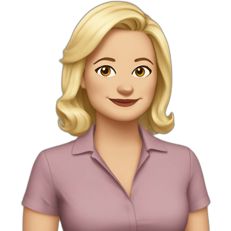 Leslie Knope parks and recreation emoji