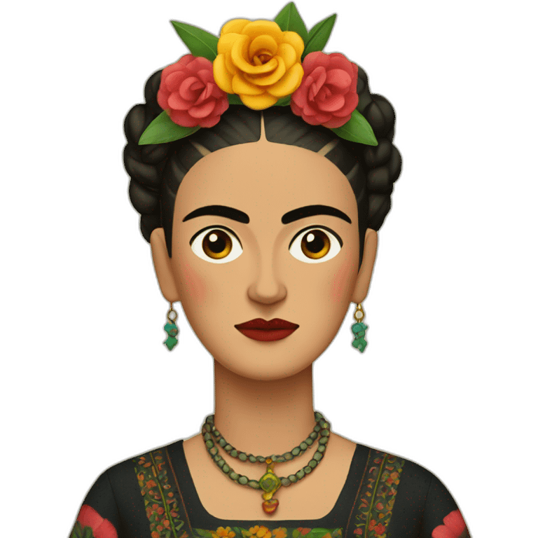 Frida Kahlo emoji