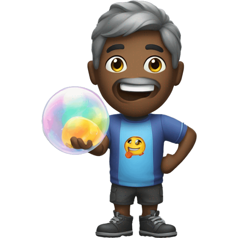 Bubble maker  emoji