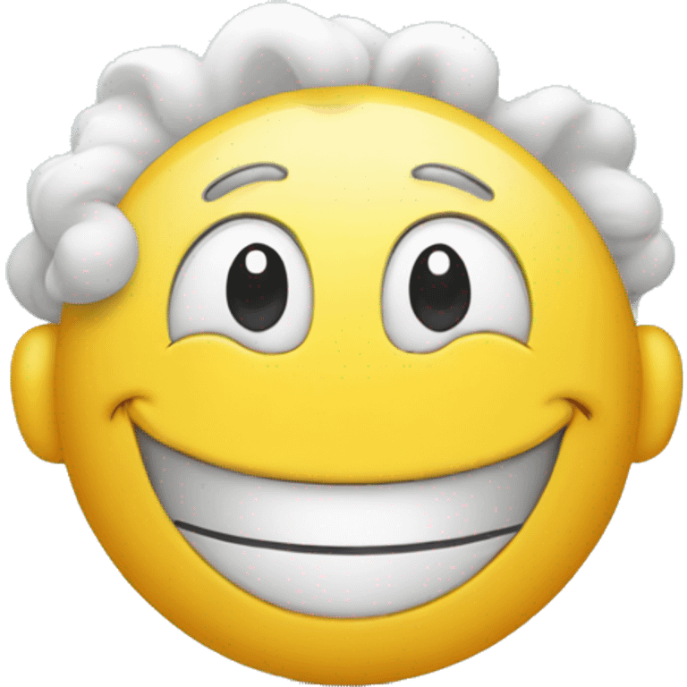 cheerful friendly cartoon tablet emoji