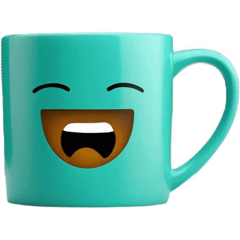 teal mug emoji