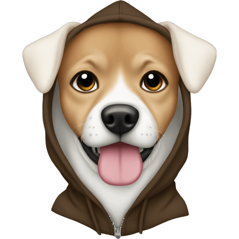 Dog hoodie emoji