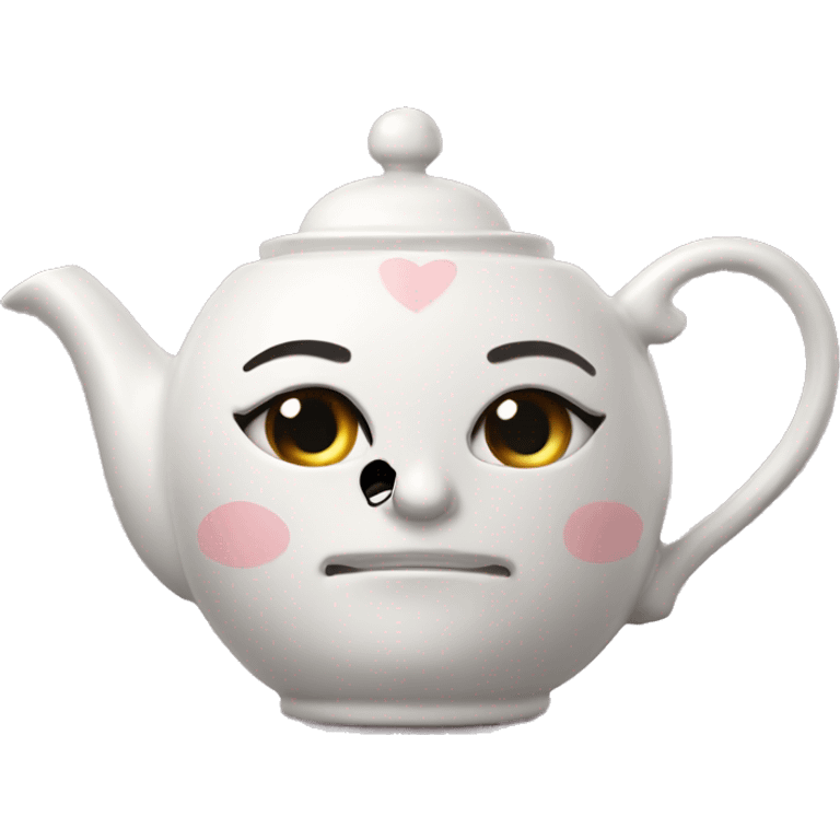 Coquette teapot emoji