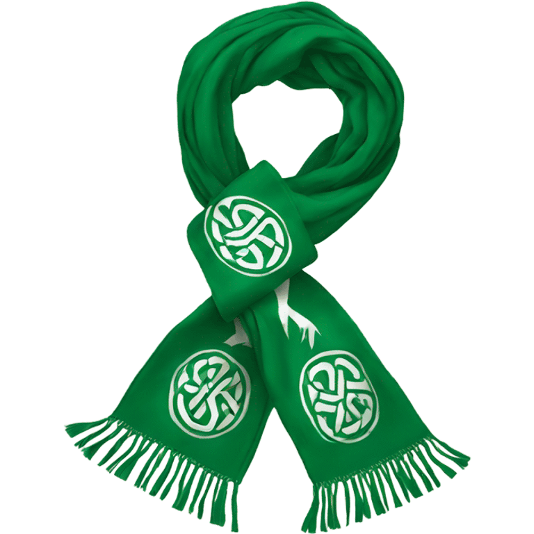 Celtic scarf emoji