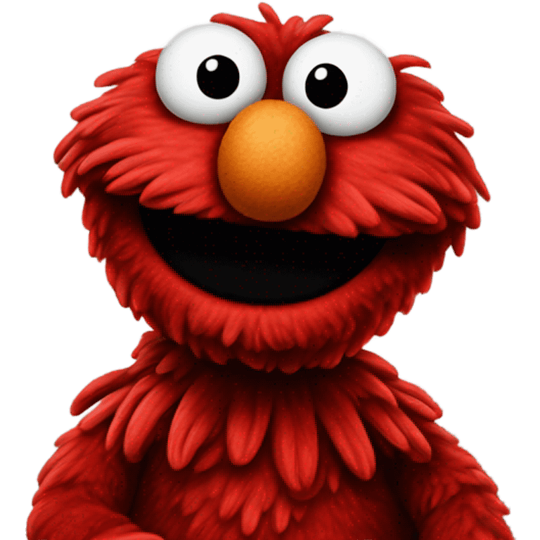 Elmo happy emoji