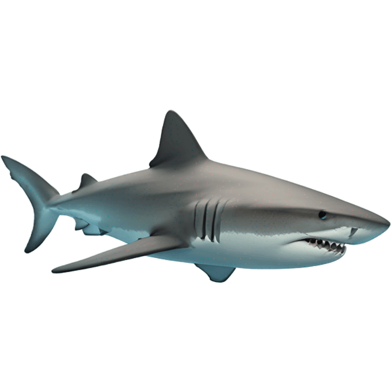 Tiger shark  emoji