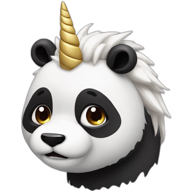 unicorn panda mad emoji