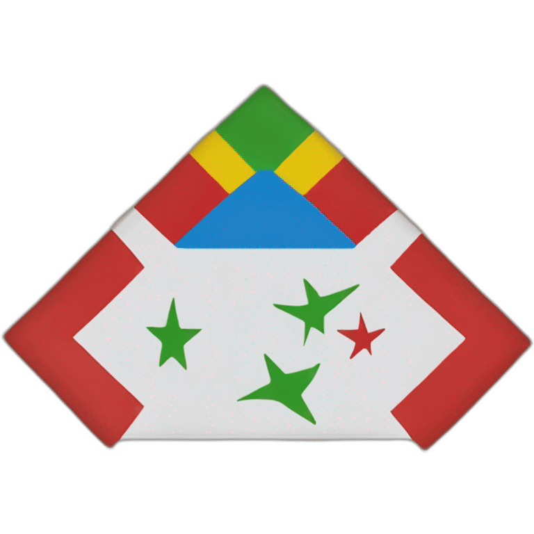 Amazigh Moraccan flag emoji