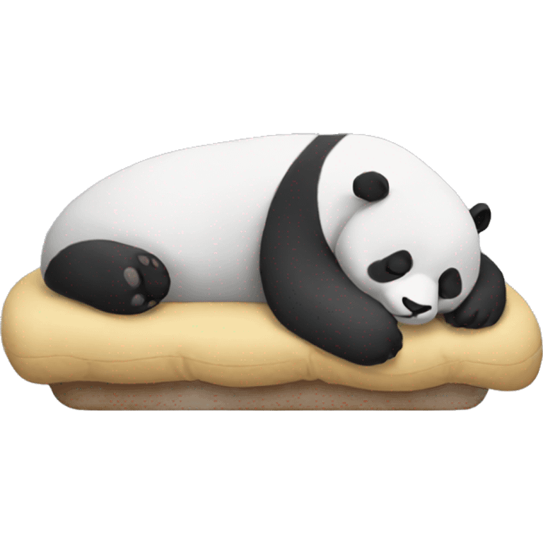 Panda sleeping emoji