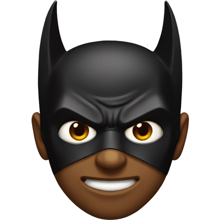 Bat man emoji