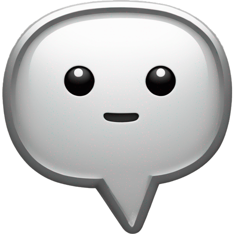 chat bubble emoji