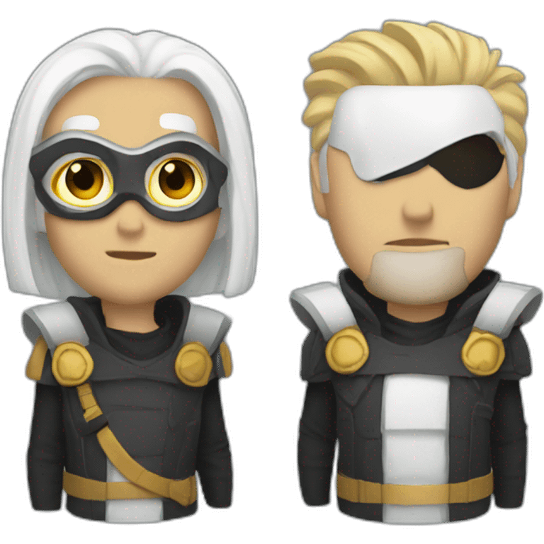 Taskmaster and assistant emoji