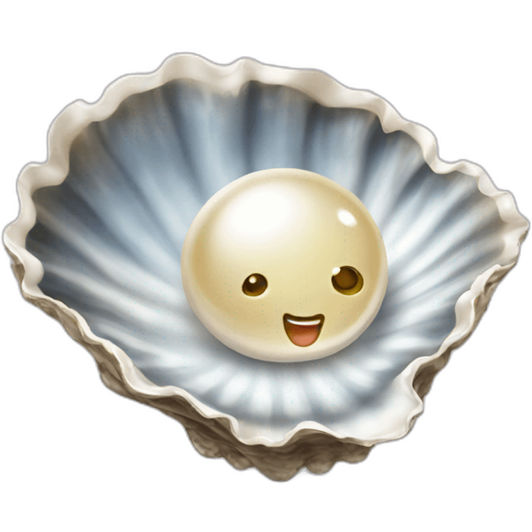 oyster with pearl emoji