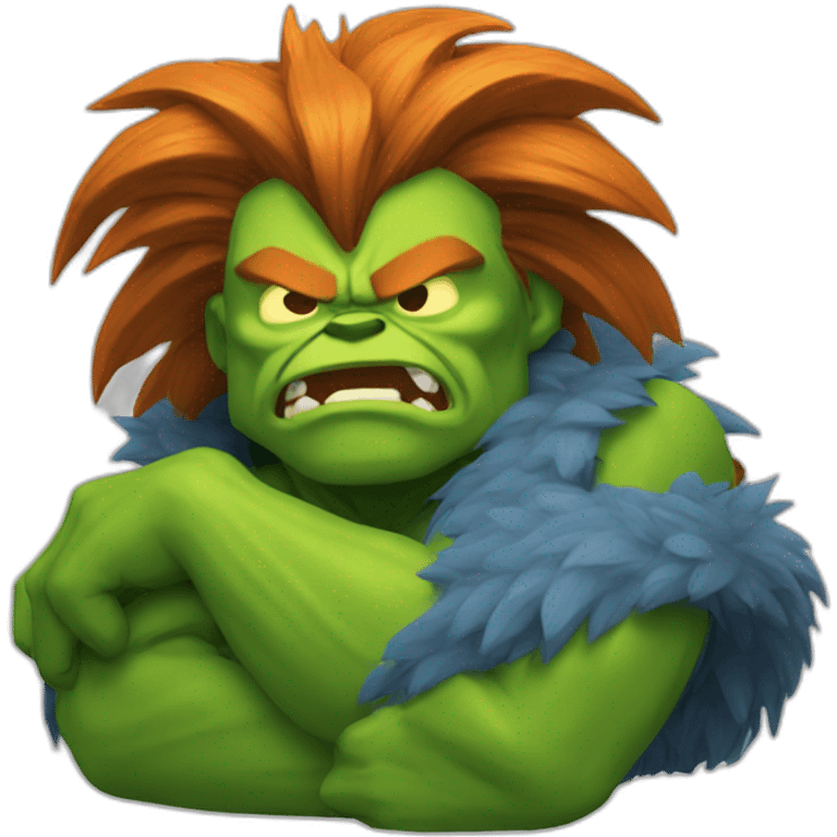 BLANKA SLEEPING emoji