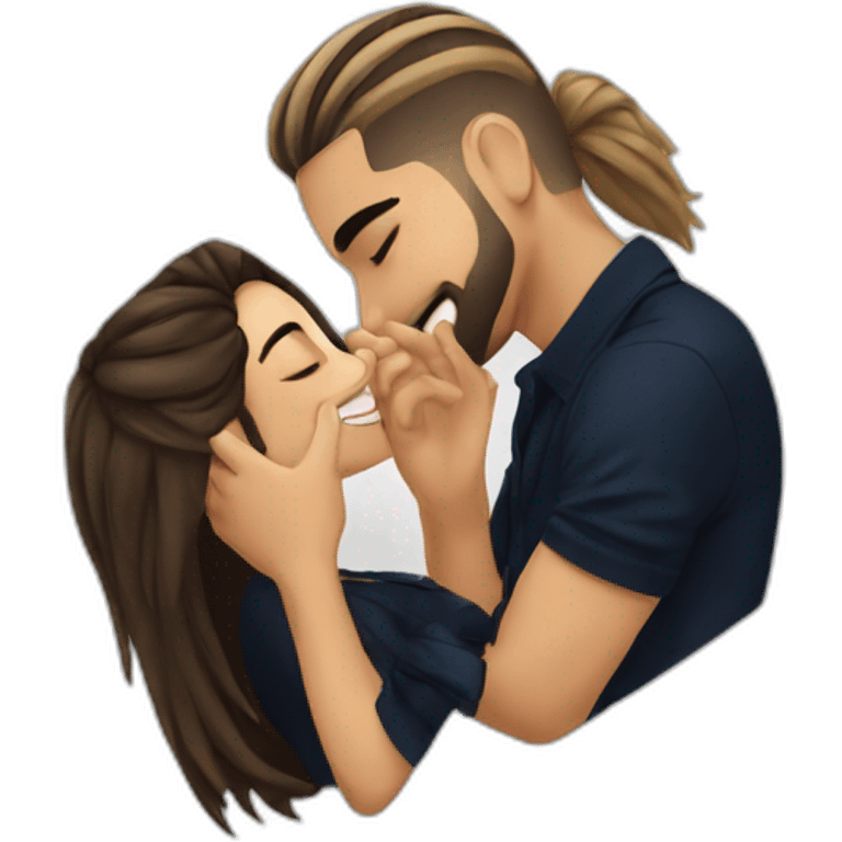 Maluma kissing emoji