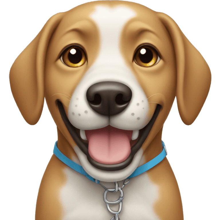 Dog with braces emoji