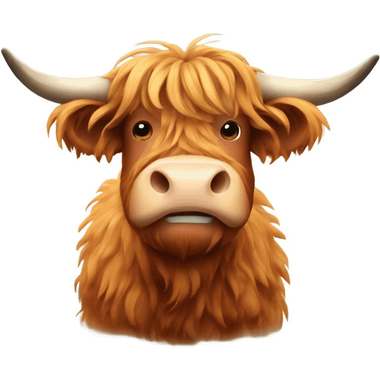 Highland cow emoji