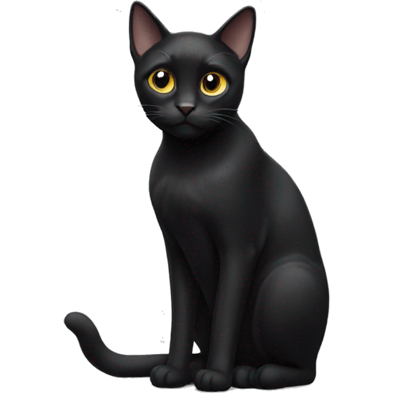 Black cat  emoji