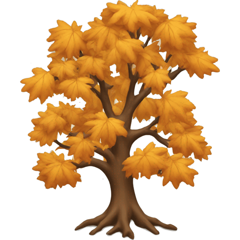 fall tree emoji