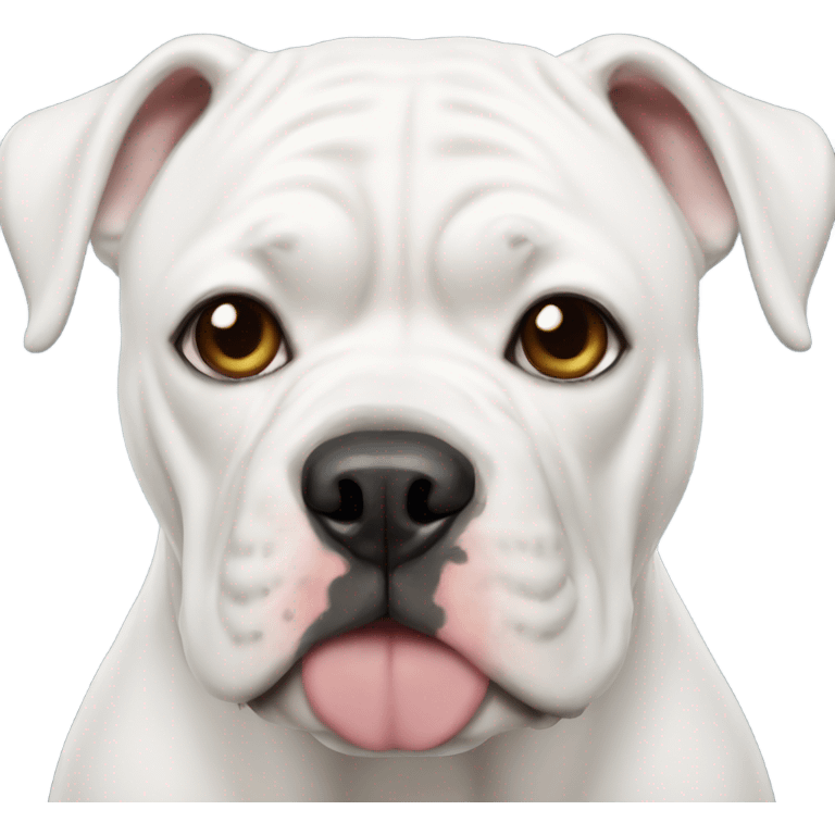 White American bulldog emoji