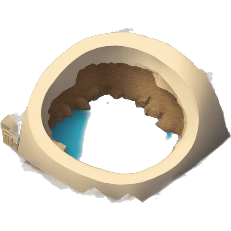 City in a hole emoji