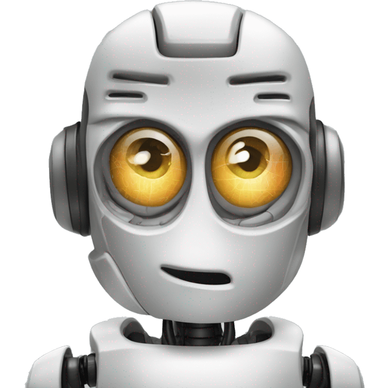 create an emoji that demonstrates artificial intelligence and AI science, coarobotshing AI brain. Make it not a humanor robot emoji