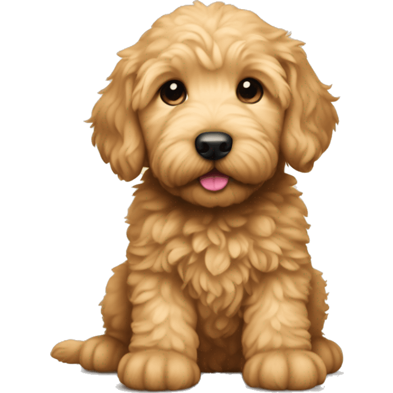 golden doodle puppy emoji