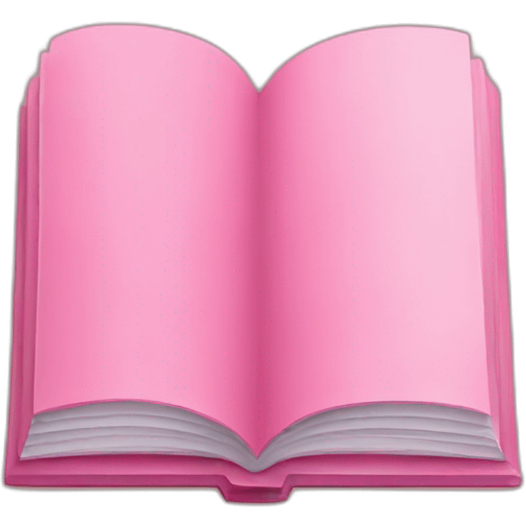 pink book minimalist emoji