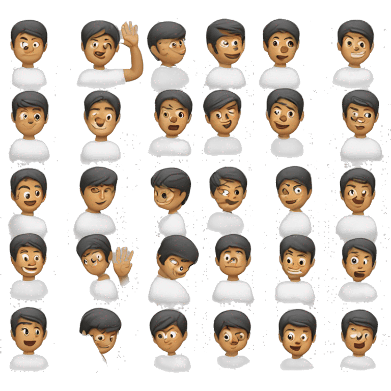 asian man waving shakka emoji