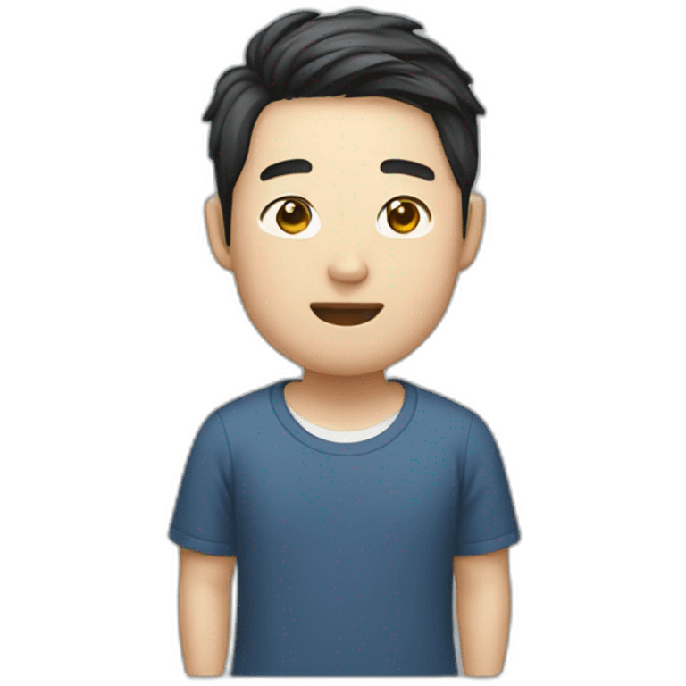 Korean man emoji